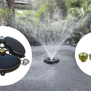 Matala Floating Fountain, Lights and 4 Nozzle Kit